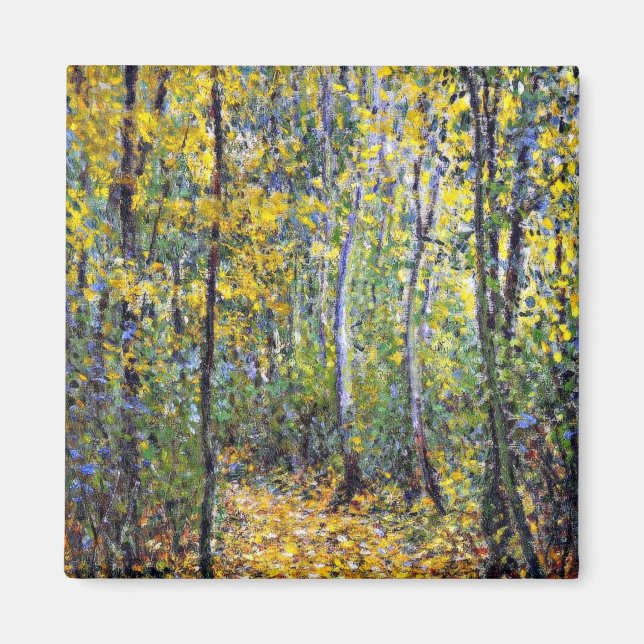 Claude Monet art: Wood Lane, Magnet (Front)