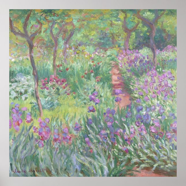 Claude Monet art work Poster (Front)