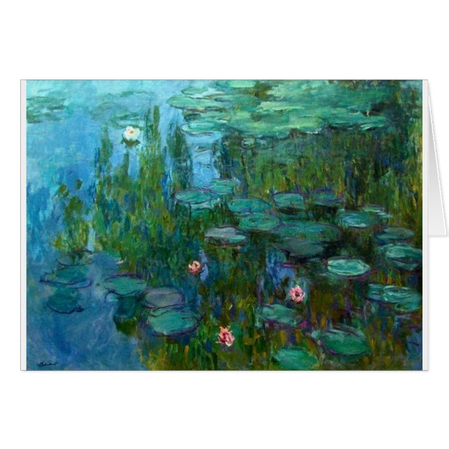 Claude Monet Artist Painter Destiny Gifts (Front Horizontal)