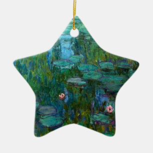 Claude Monet Artist Painter Destiny Gifts Ceramic Ornament