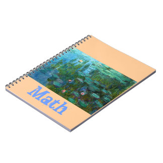 Claude Monet Artist Painter Destiny Gifts Notebook