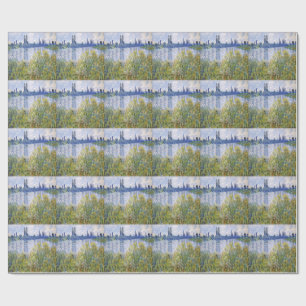 Claude Monet. Banks of the Seine, Vétheuil Wrapping Paper