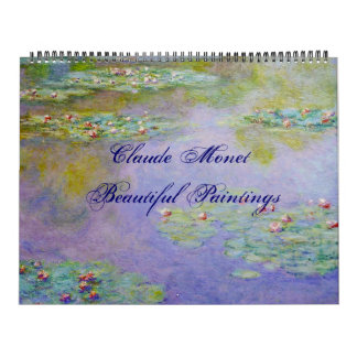 Claude Monet Beautiful Scenic Fine Art Calendar