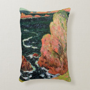 Claude Monet   Belle Ile Accent Pillow
