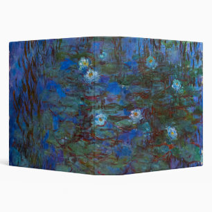 Claude Monet - Blue Water Lilies Binder