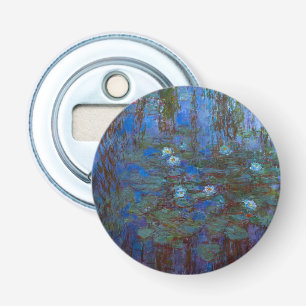 Claude Monet - Blue Water Lilies Bottle Opener