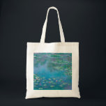 Claude Monet Blue Water Lilies Classic Tote Bag<br><div class="desc">Water Lilies (1840–1926) by Claude Monet. As one of the founding fathers of the French Impressionism, Oscar-Claude Monet (1840–1926) broke free from the convention of copying from the old masters. Monet's impressionistic artworks depicted his direct obs monet, claude monet, impressionism, monet water lilies, flowers, water lilies, impressionist, floral, french, monet...</div>
