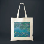 Claude Monet Blue Water Lilies Classic Tote Bag<br><div class="desc">Water Lilies (1840–1926) by Claude Monet. As one of the founding fathers of the French Impressionism, Oscar-Claude Monet (1840–1926) broke free from the convention of copying from the old masters. Monet's impressionistic artworks depicted his direct obs monet, claude monet, impressionism, monet water lilies, flowers, water lilies, impressionist, floral, french, monet...</div>