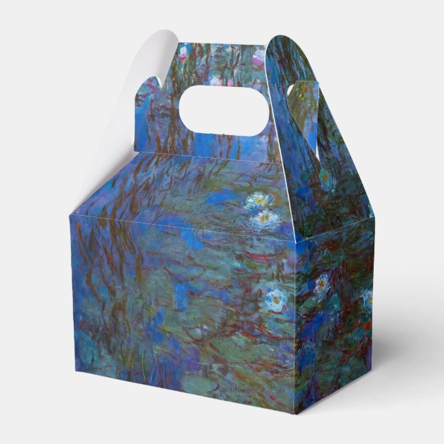 Claude Monet - Blue Water Lilies Favor Box (Front Side)