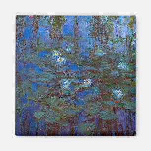 Claude Monet - Blue Water Lilies Magnet