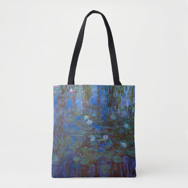 Claude Monet - Blue Water Lilies Tote Bag (Front)