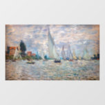 Claude Monet - Boats Regatta at Argenteuil Wall Decal<br><div class="desc">The Boats Regatta at Argenteuil / Regate a Argenteuil - Claude Monet,  Oil on Canvas,  1874</div>