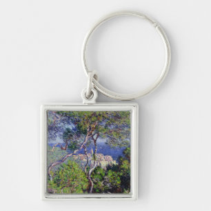 Claude Monet Bordighera, 1884 Keychain