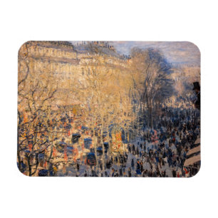 Claude Monet - Boulevard des Capucines in Paris Magnet