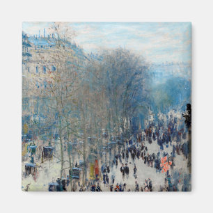 Claude Monet Boulevard des Capucines Magnet