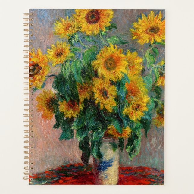 Claude Monet - Bouquet de tournesols (Devant)