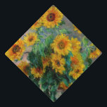 Claude Monet - Bouquet of Sunflowers Graduation Cap Topper<br><div class="desc">Bouquet of Sunflowers / Bouquet de tournesols - Claude Monet,  Oil on Canvas,  1881</div>
