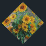 Claude Monet - Bouquet of Sunflowers Graduation Cap Topper<br><div class="desc">Bouquet of Sunflowers / Bouquet de tournesols - Claude Monet,  Oil on Canvas,  1881</div>