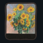 Claude Monet - Bouquet of Sunflowers Luggage Handle Wrap<br><div class="desc">Bouquet of Sunflowers / Bouquet de tournesols - Claude Monet,  Oil on Canvas,  1881</div>