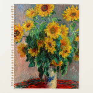 Claude Monet - Bouquet of Sunflowers Planner