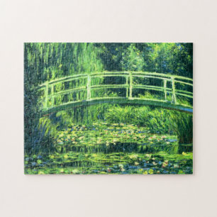 Claude Monet: Bridge Over a Pond of Water Lilies Jigsaw Puzzle