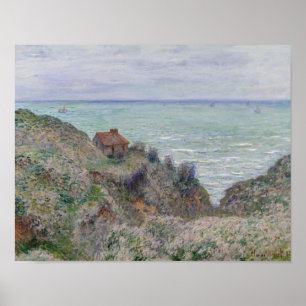 Claude Monet - Cabin of the Customs Watch Poster