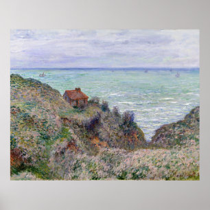 Claude Monet Cabin Of The Customs Watch Poster