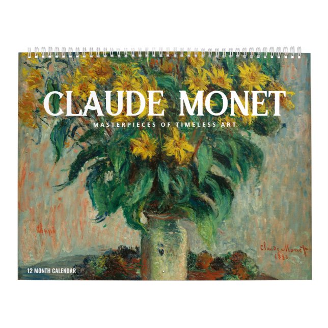 Claude Monet Calendar (Cover)