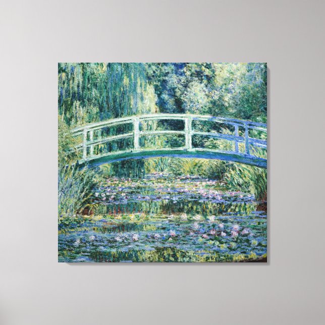 Claude Monet Canvas Print (Front)