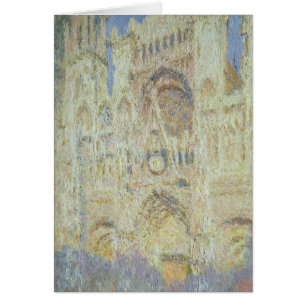 Claude Monet Cathédrale de Rouen au coucher du s