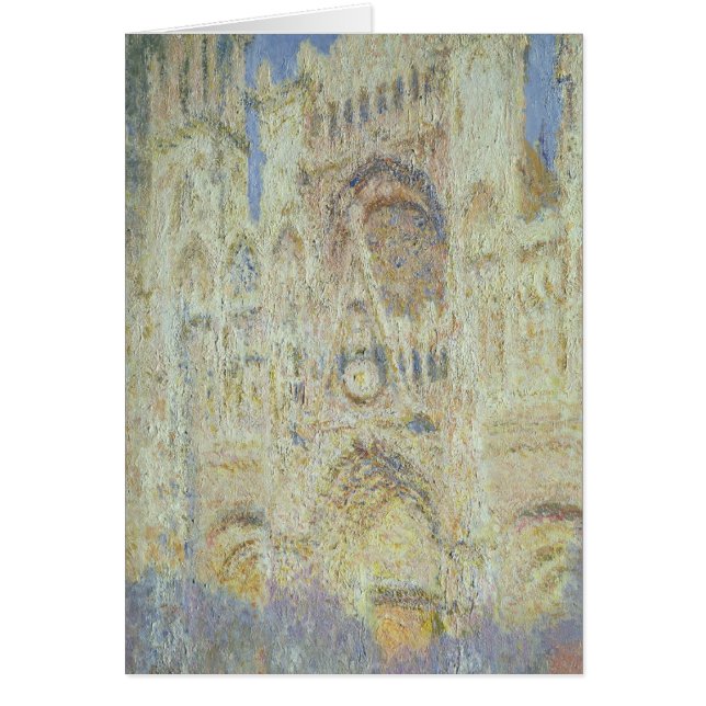 Claude Monet | Cathédrale de Rouen au coucher du s (Devant)