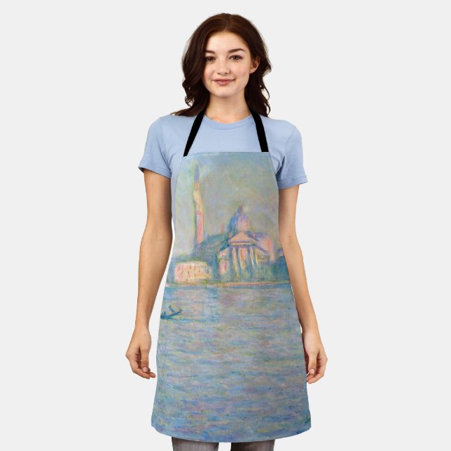 Claude Monet - Church of San Giorgio Maggiore Apron (Worn)