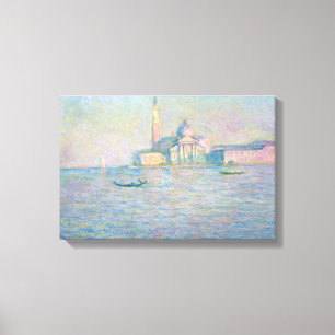 Claude Monet - Church of San Giorgio Maggiore Canvas Print
