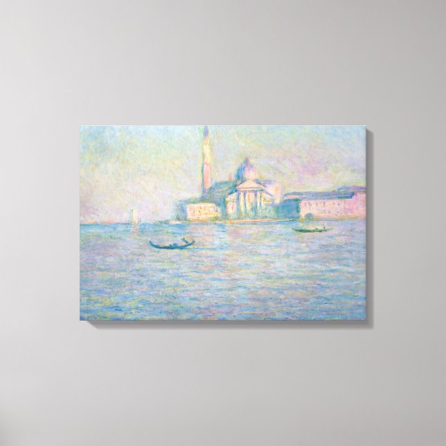Claude Monet - Church of San Giorgio Maggiore Canvas Print (Front)