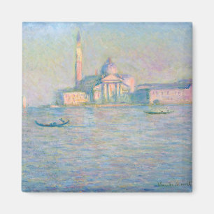 Claude Monet - Church of San Giorgio Maggiore Magnet