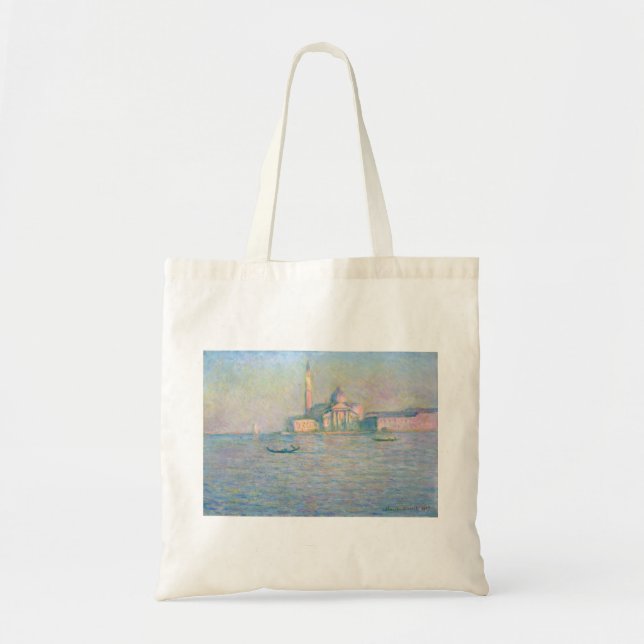Claude Monet - Church of San Giorgio Maggiore Tote Bag (Front)