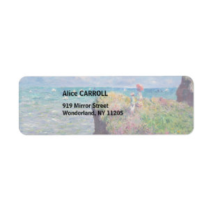 Claude Monet - Cliff Walk at Pourville