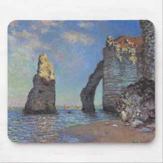 Claude Monet - Cliffs at Etretat Mouse Pad