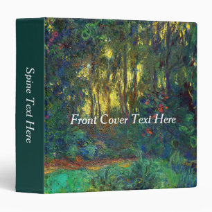 Claude Monet - Corner of a Pond with Waterlilies Binder