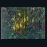 Claude Monet - Corner of a Pond with Waterlilies Cutting Board<br><div class="desc">Coin du bassin aux nympheas / Corner of a Pond with Waterlilies - Claude Monet,  Oil on Canvas,  1918</div>