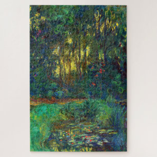 Claude Monet - Corner of a Pond with Waterlilies Jigsaw Puzzle