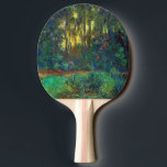 Claude Monet - Corner of a Pond with Waterlilies Ping Pong Paddle<br><div class="desc">Coin du bassin aux nympheas / Corner of a Pond with Waterlilies - Claude Monet,  Oil on Canvas,  1918</div>