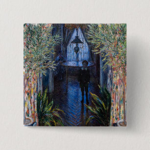 Claude Monet - Corner of the Apartment 2 Inch Square Button