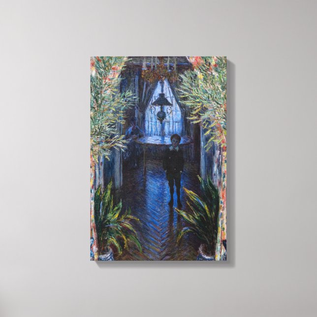 Claude Monet - Corner of the Apartment Canvas Print (Front)