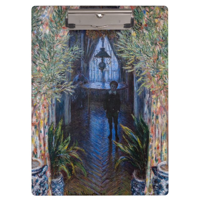 Claude Monet - Corner of the Apartment Clipboard (Front)