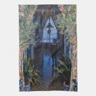 Claude Monet - Corner of the Apartment Kitchen Towel