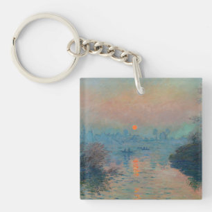 Claude Monet - Coucher de soleil sur la Seine à La