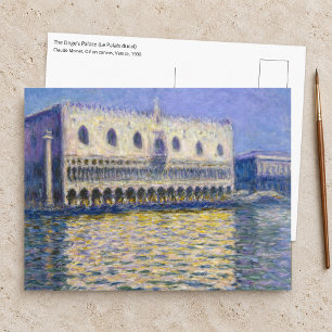 Claude Monet - Doges' Palace Postcard