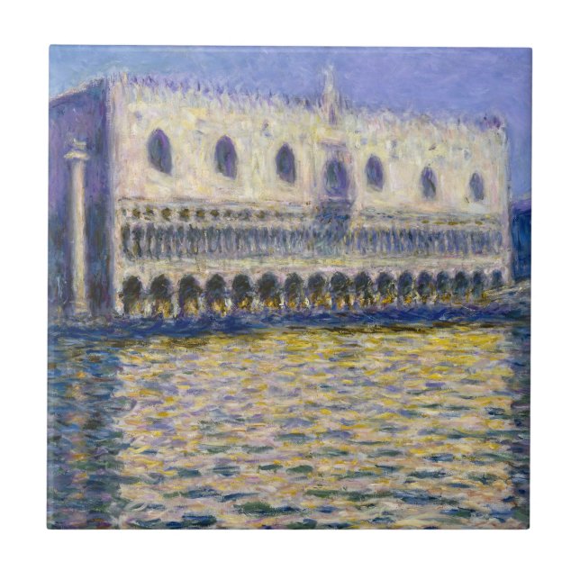 Claude Monet - Doges' Palace Tile (Front)