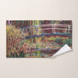 Claude Monet - Eau Lily étang, Harmonie rose